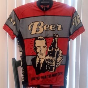 Beer Bicycle Cycling Jersey funny tour de france